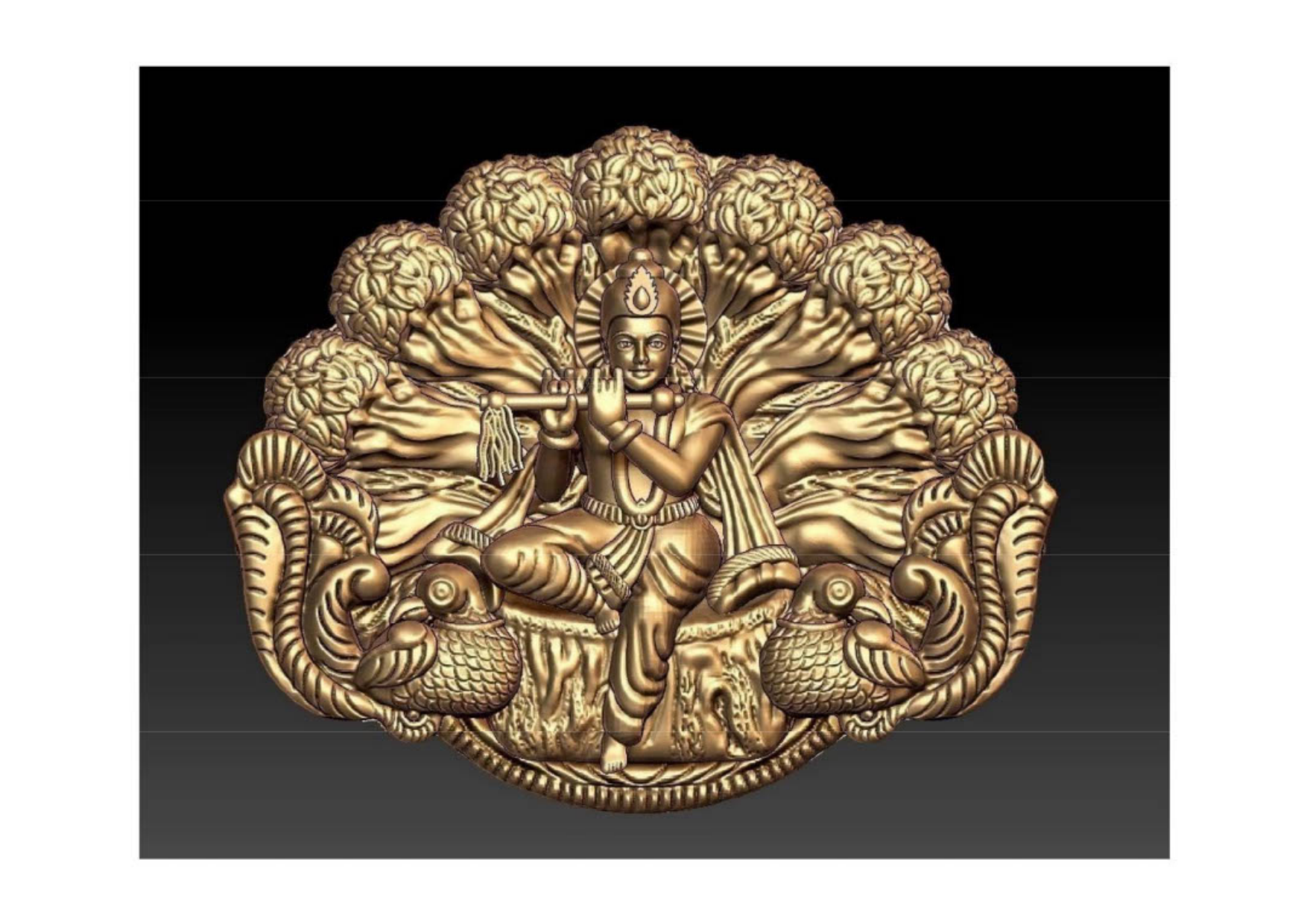 krishna-nagash-pendent-stl-file