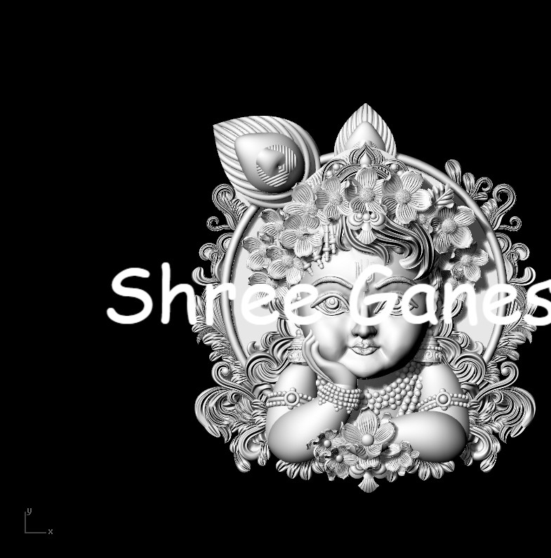 krishna-pendant-stl-file-5