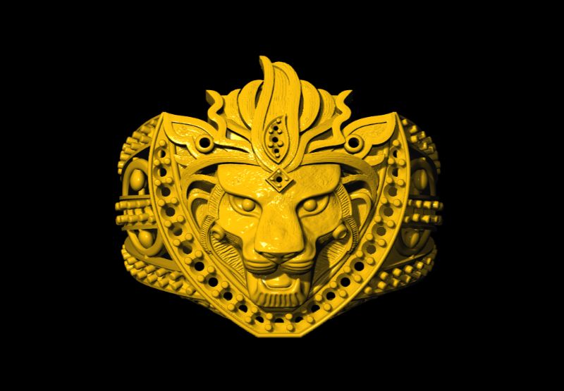 lion-ring-stl-file-8