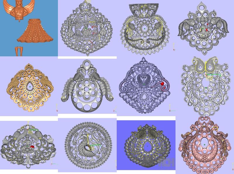 291-pendant-and-necklaces-stl-file