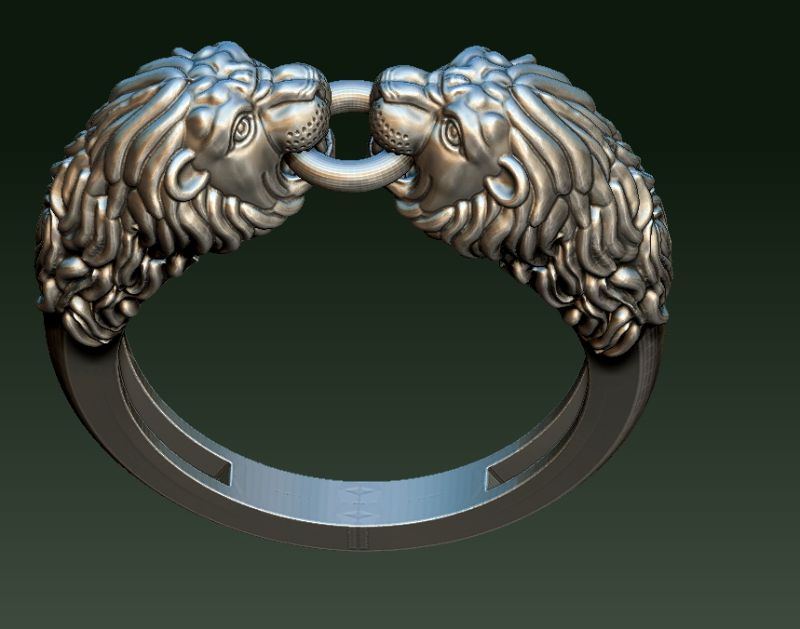 lion-bracelet-stl-file-1
