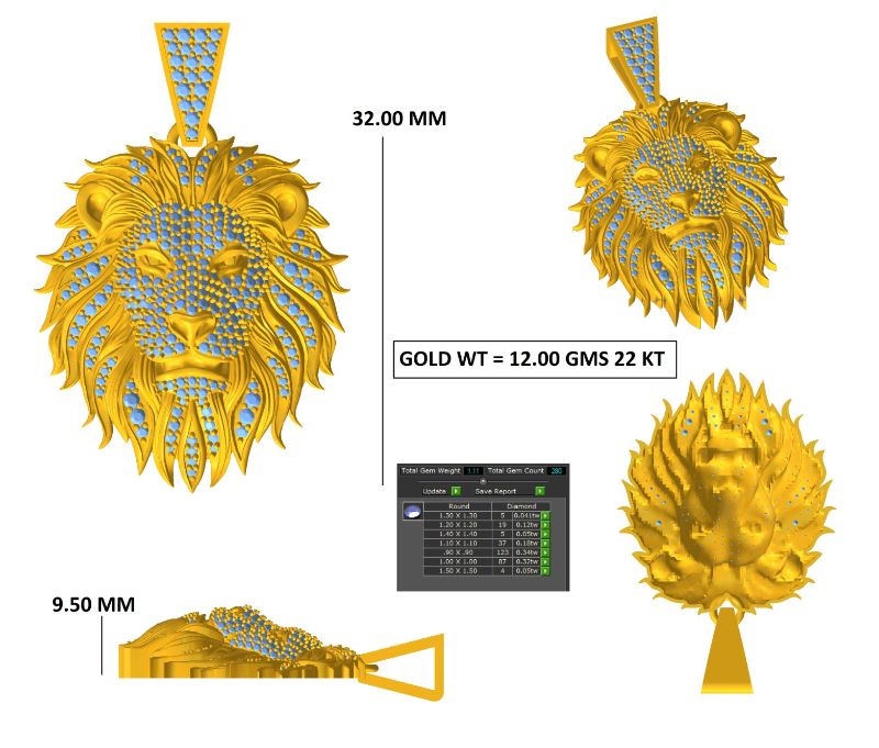 lion-pendant-stl-file-2