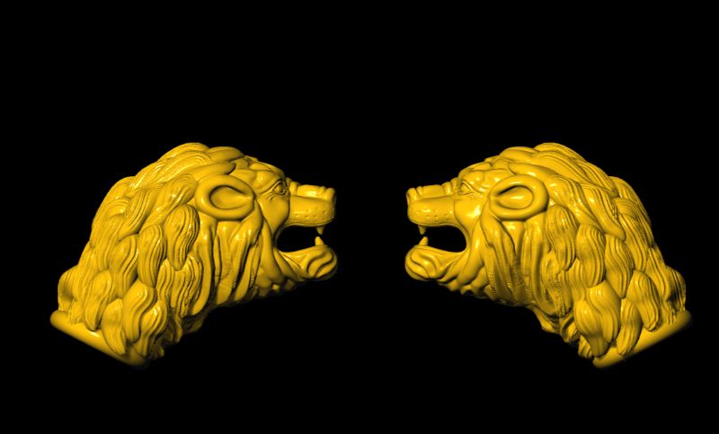 the-lion-face---for-bracelet-3d-print-model