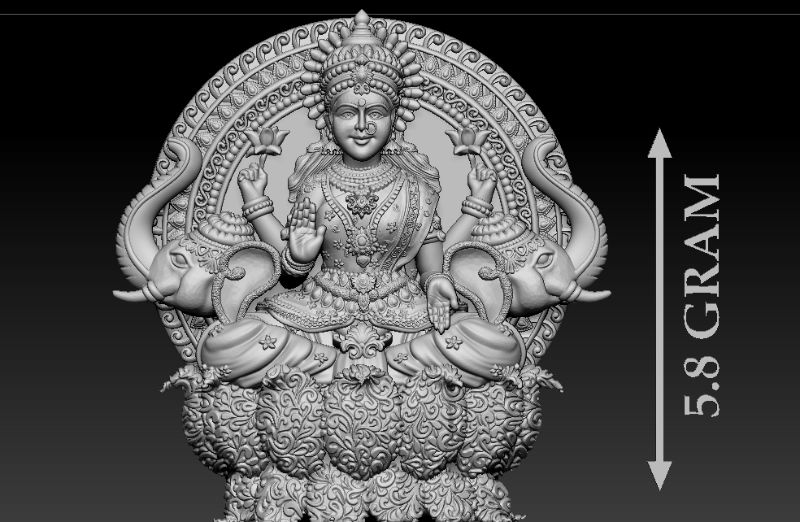 laxmi-mata-3d-print-model-4