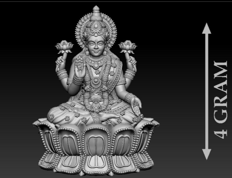 laxmi-mata-3d-print-model-paper-casting-9