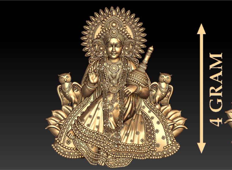 laxmi-mata-3d-print-model-paper-casting-21