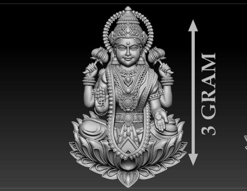 laxmi-mata-3d-print-model-paper-casting-26