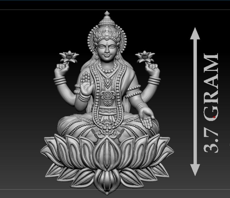 laxmi-mata-3d-print-model-paper-casting-28