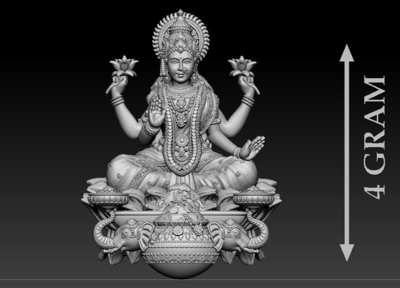 laxmi-mata-3d-print-model-paper-casting-30