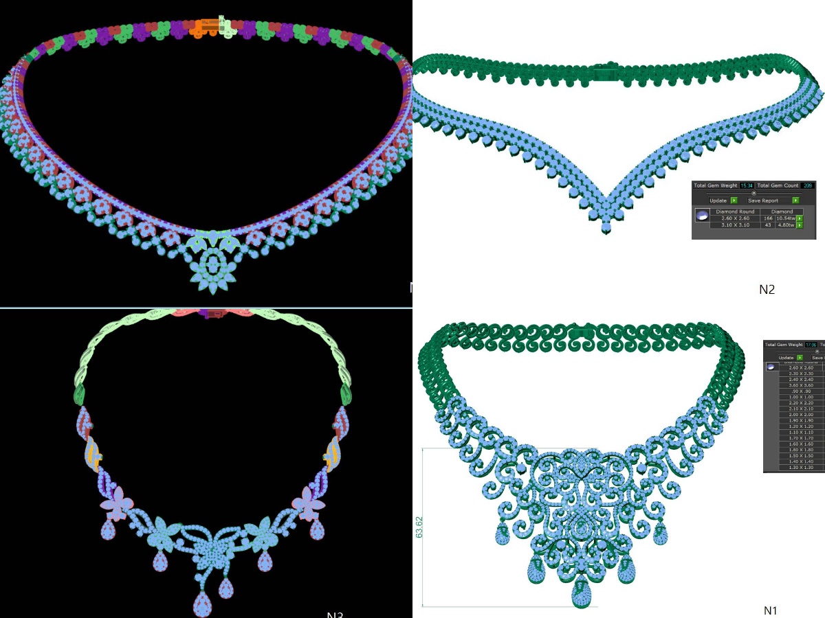 100-necklace-3dm-collection