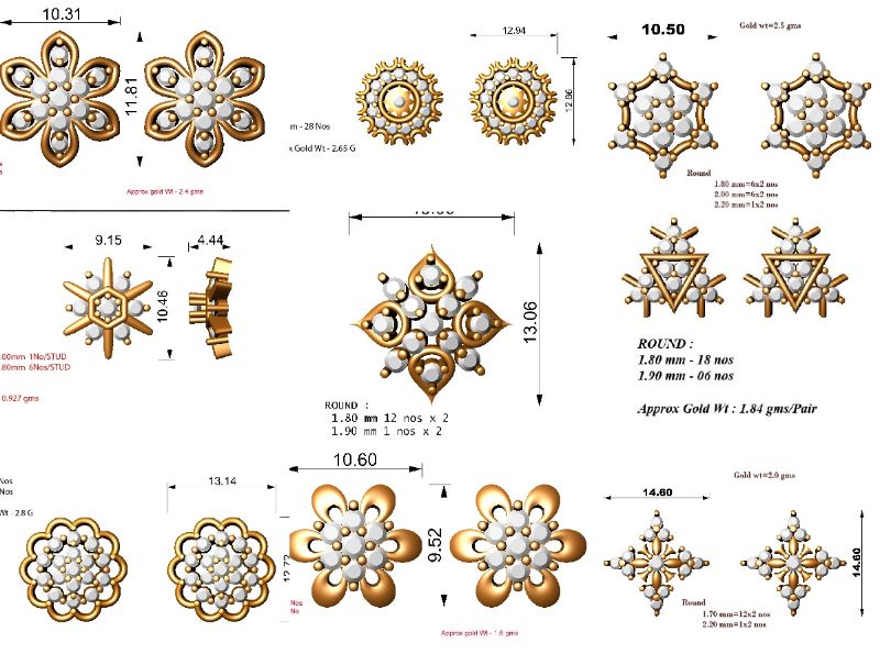 88-diamond-nose-pins-3d-cad-file