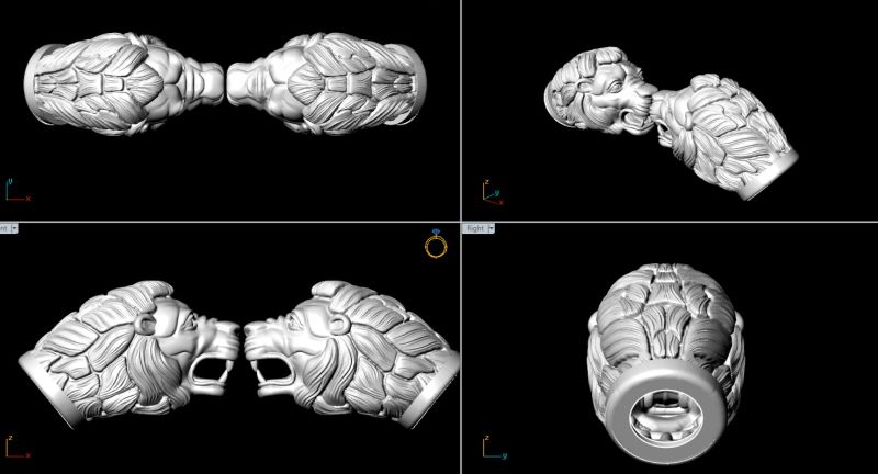 lion-breclet-stl-file-free-download
