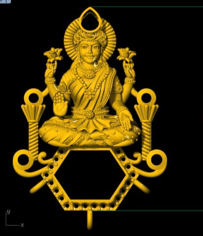 laxmi-pendant-3dm-file-3