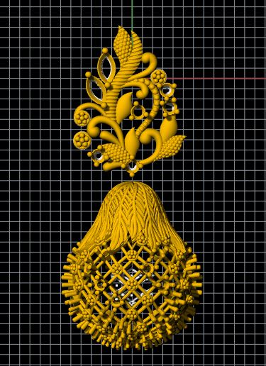 earring-ball-3dm-file