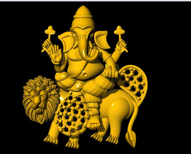 ganapathi-pendent-3dm-file